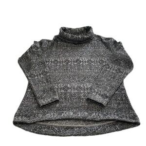 Columbia Nordic Printed Cowl Neck Long-Sleeve Fleece Pullover - Size XL
